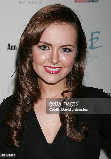 News anchor Nicole Lapin attends the 29th annual 'The Gift of Life' gala at the Hyatt Regency Century Plaza Hotel on May 18, 2008 in Los Angeles,...