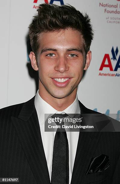 Actor Blake Berris attends the 29th annual 'The Gift of Life' gala at the Hyatt Regency Century Plaza Hotel on May 18, 2008 in Los Angeles,...