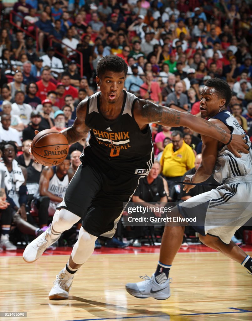 2017 Las Vegas Summer League - Phoenix Suns v Dallas Mavericks