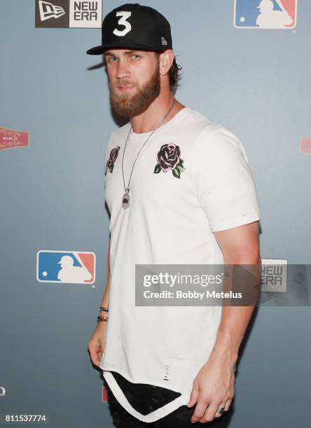 Bryce Harper attends the New Era Cap MLB All-Star Party 2017 at Beachcraft at 1 Hotel South Beach on July 9, 2017 in Miami Beach, Florida.