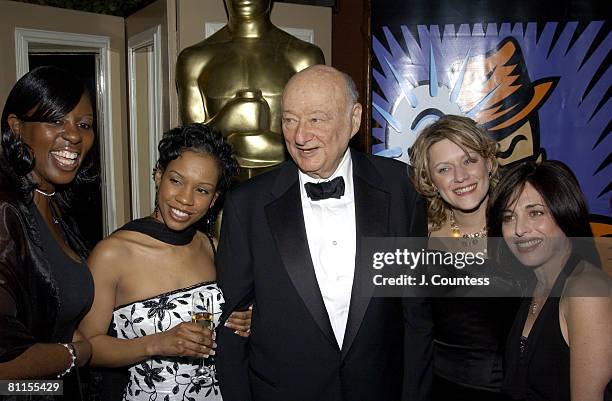 Valerie Campbell, Kamilah Hanks, Former Mayor Ed Koch, Irma Sindicic and Justine Martucci