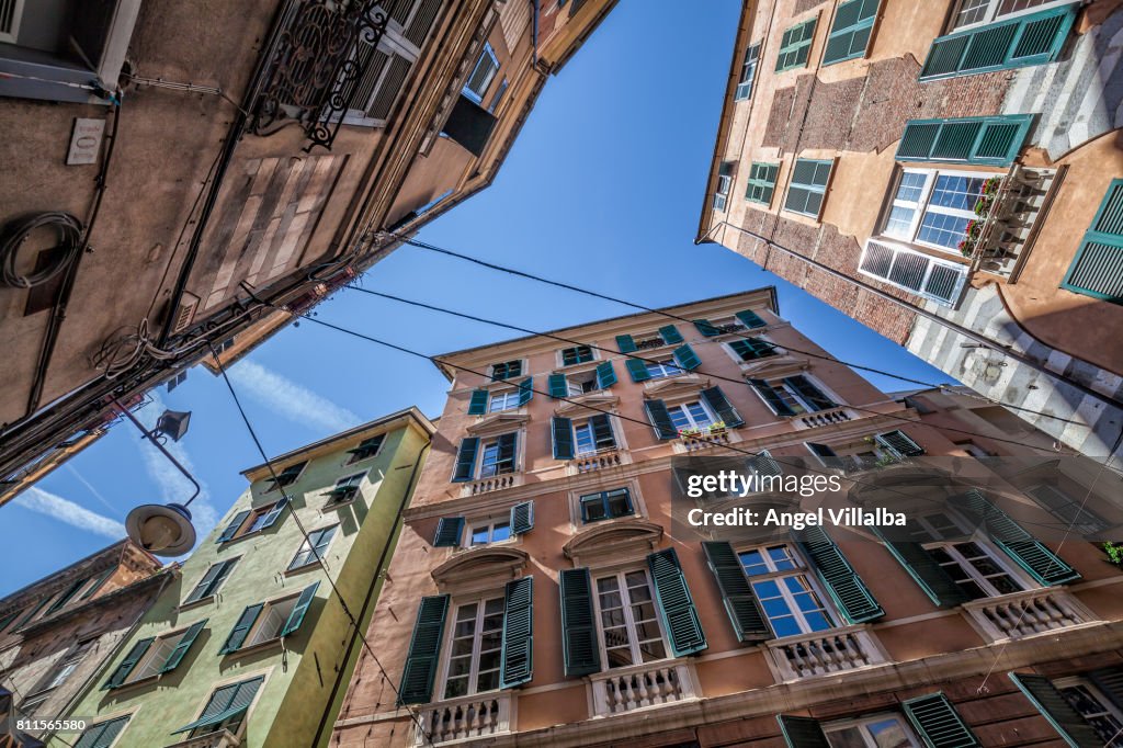 Genoa. Via Fossatello
