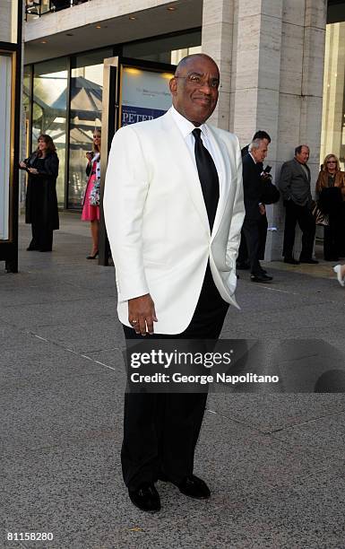 Al Roker arrives at the American Ballet Theatre's Opening Night Spring Gala on May 19, 2008 at the Metropolitan Opera House in New York.