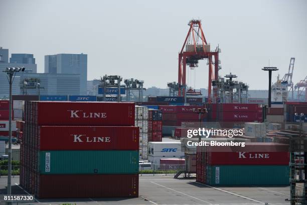 Japanese Container Line Mitsui Osk Lines Ltd Photos and Premium High Res Pictures - Getty Images