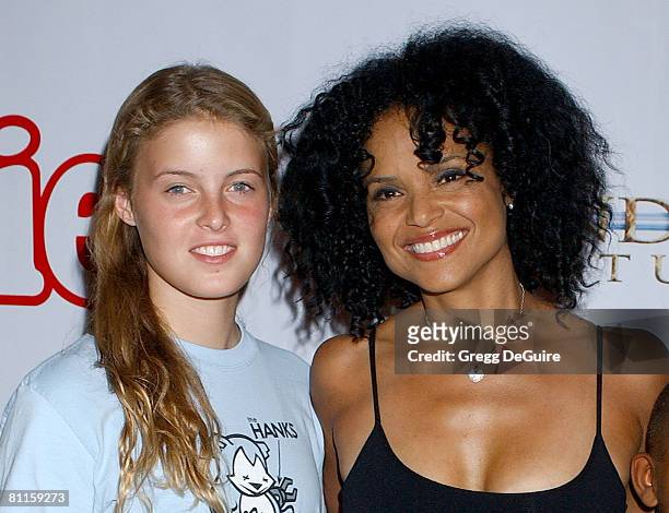 Victoria Rowell and daughter Maya