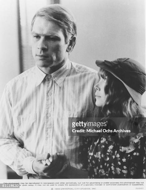 Tommy Lee Jones and Sissy Spacek in the film 'Coal Miner's Daughter'.