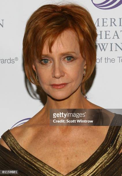 Actress Swoosie Kurtz attends The American Theatre Wing's annual Spring Gala at Cipriani on May 19, 2008 in New York City.