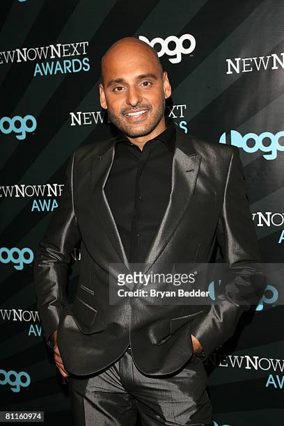 Camedian Vidur Kapur arrives at the 2008 NewNowNext Awards at the MTV studios on May 19, 2008 in New York City.