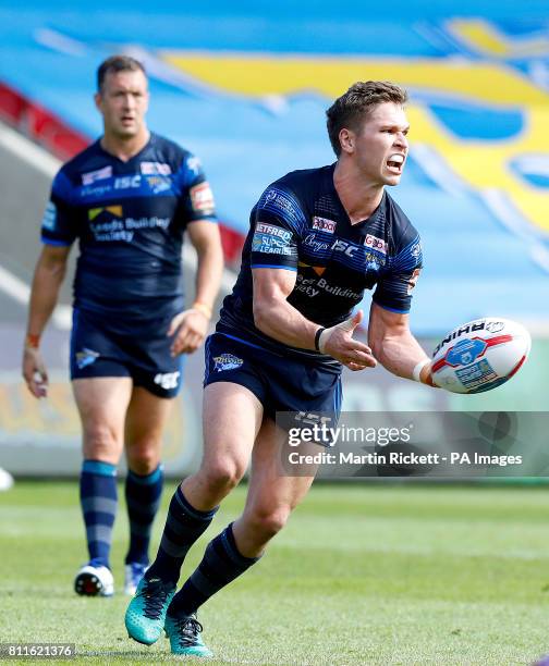 Leeds Rhinos Matt Parcell in action against Salford Red Devils, during the Betfred Super League match at the AJ Bell Stadium, Salford.