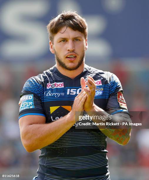 Leeds Rhinos Tom Briscoe in action against Salford Red Devils, during the Betfred Super League match at the AJ Bell Stadium, Salford.