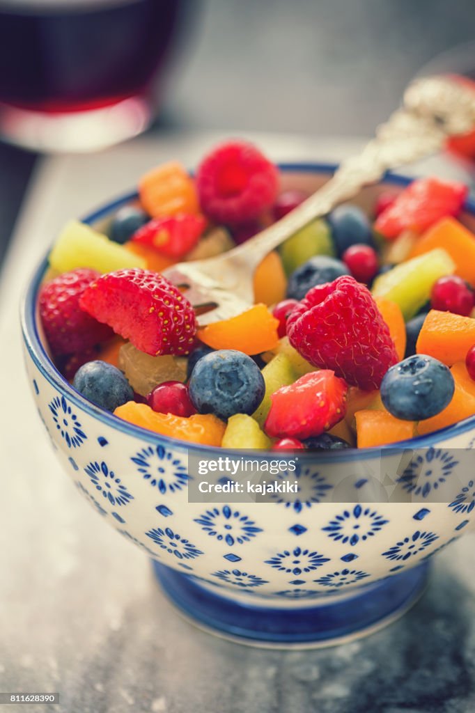 Frisches Obst-Salat