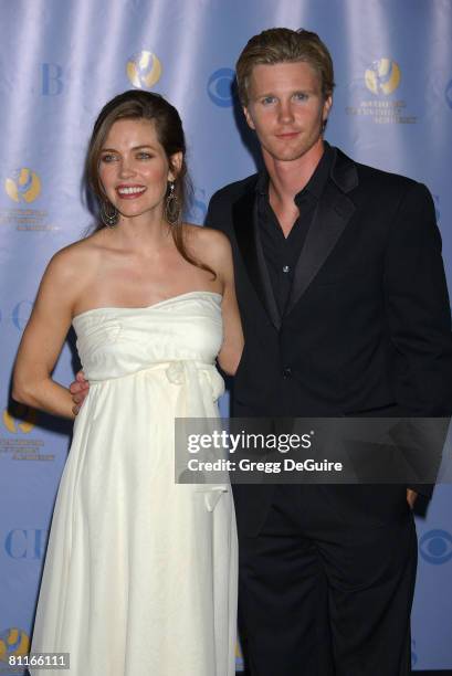 Amelia Heinle and Thad Luckinbill of "The Young and the Restless," winner Outstanding Drama Series