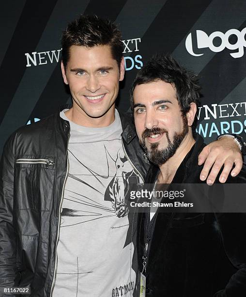 Designer Jack Mackenroth and Designer Kevin Christiana attend 1st NewNowNext Awards At MTV Studios on May 19, 2008 in New York City.