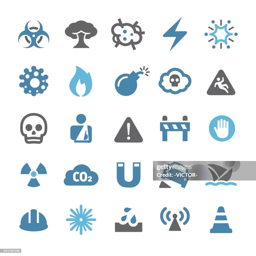 Danger Warning Icons - Qual Series