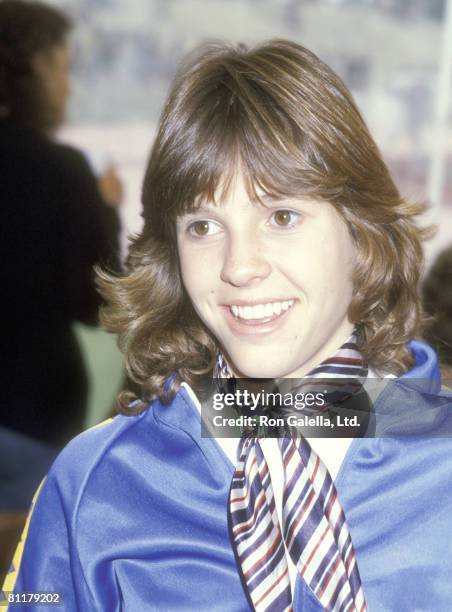 Actress Kristy McNichol attends the First Annual Rock N Roll Sports Classic on March 11, 1978 at University of California, Irvine in Irvine,...