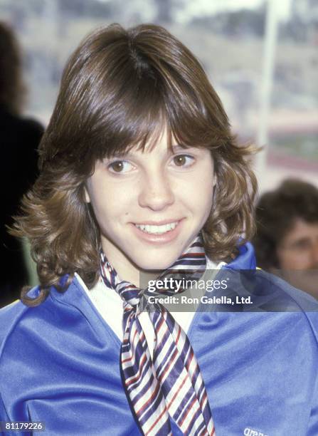 Actress Kristy McNichol attends the First Annual Rock N Roll Sports Classic on March 11, 1978 at University of California, Irvine in Irvine,...