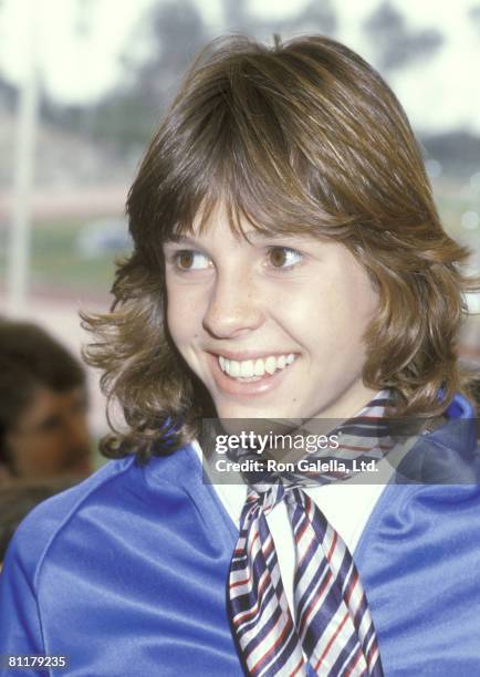 Actress Kristy McNichol attends the First Annual Rock N Roll Sports Classic on March 11, 1978 at University of California, Irvine in Irvine,...