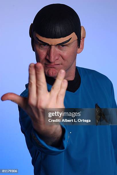 Dean Haglund, Langley of the Lone Gunmen from the "X-Files" as Mr. Spock