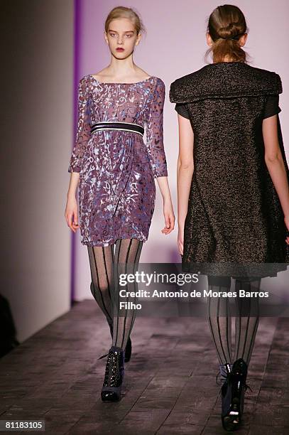 philosophy di alberta ferretti fall 2008 dress Philosophy di Lorenzo Serafini Fall 2008 Ready-to-Wear Collection