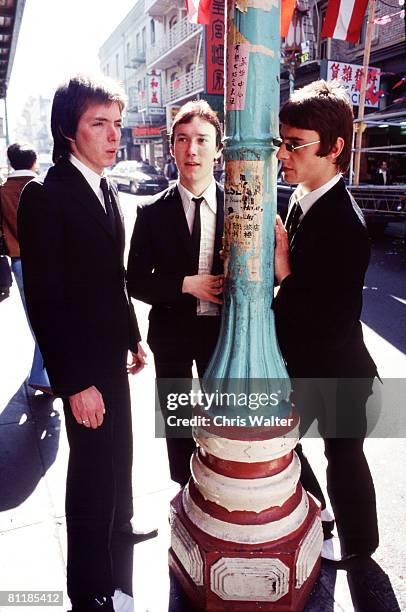 The Jam 1977 Bruce Foxton, Rick Buckler and Paul Weller