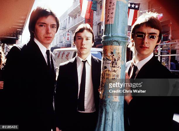The Jam 1977 Bruce Foxton, Rick Buckler and Paul Weller