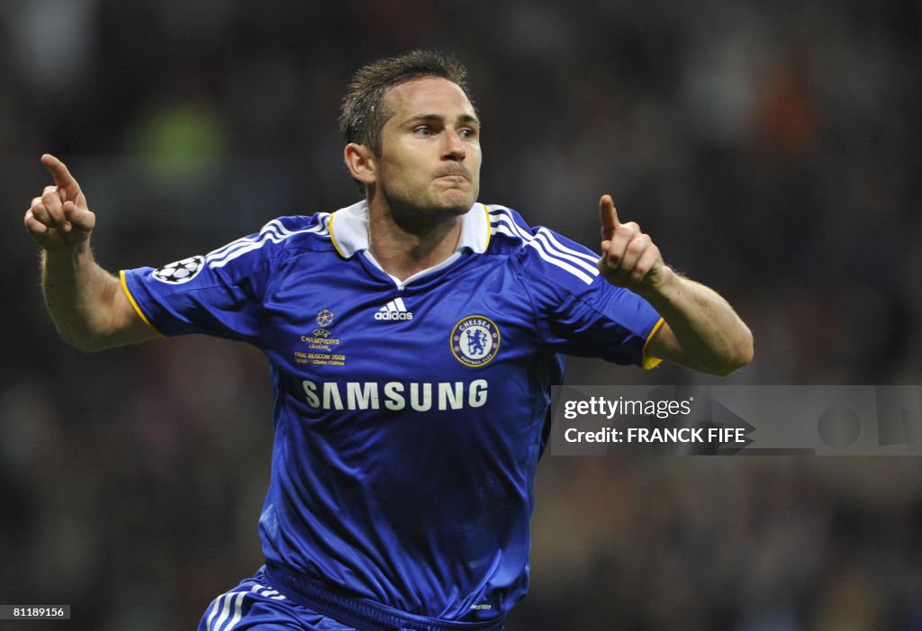Chelsea's English midfielder Frank Lampa