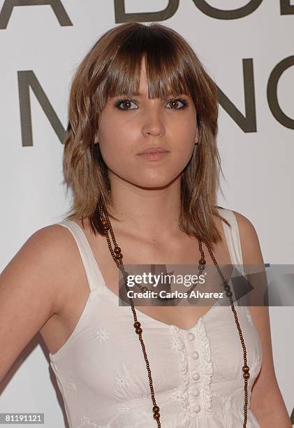 Spanish actress Ana Fernandez attends the premiere of "Made Of Honor" on May 21, 2008 at the Capitol cinema in Madrid, Spain.