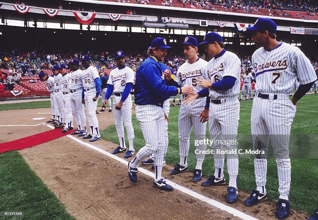 Milwaukee Brewers v Boston Red Sox