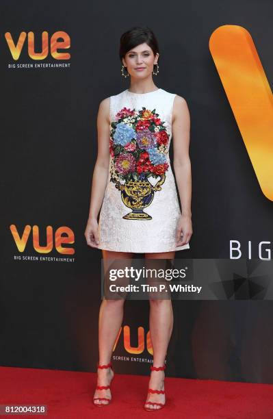 British film star Gemma Arterton attends opening night celebrating the £6.6m relaunch of Vue's state-of-the-art entertainment venue in the West End...