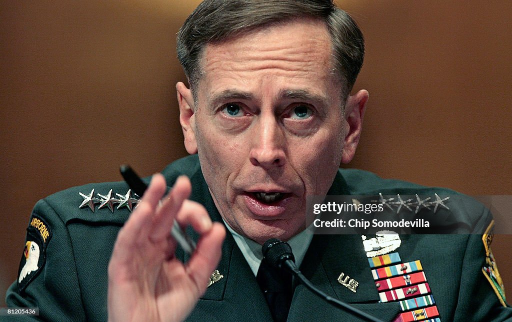Petraeus And Odierno Attend Senate Confirmation Hearing