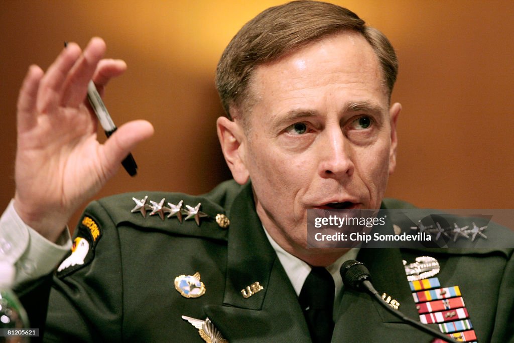 Petraeus And Odierno Attend Senate Confirmation Hearing
