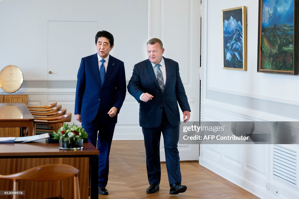 DENMARK-JAPAN-DIPLOMACY