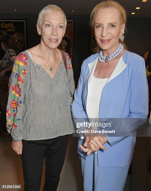 Annie Lennox and Princess Michael of Kent attend a special screening of "In This Climate" hosted by Liberatum and Kinetik, supported by Amanda...