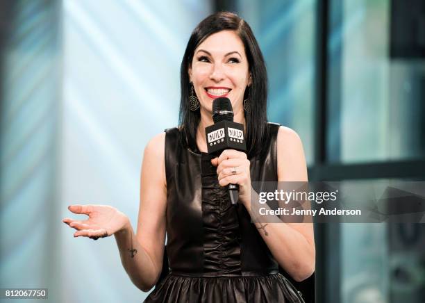 Jill Kargman attends AOL Build Series at Build Studio on July 10, 2017 in New York City.