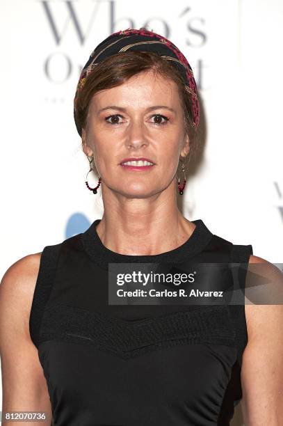 Spanish model Nuria March attends the 'Vogue Who's On Next: El Premio De La Moda' awards at the Bellas Artes cinema on July 10, 2017 in Madrid, Spain.