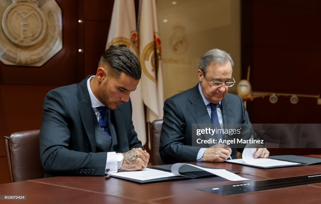 Theo Hernandez Officially Presented by Real Madrid