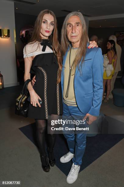 Inesa De La Roche and Barrington De La Roche attend a special screening of "In This Climate" hosted by Liberatum and Kinetik, supported by Amanda...