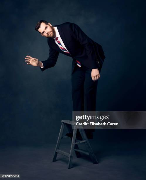 Actor Timothy Simons from HBO's 'Veep' is photographed for The Wrap on April 25, 2017 in Los Angeles, California.