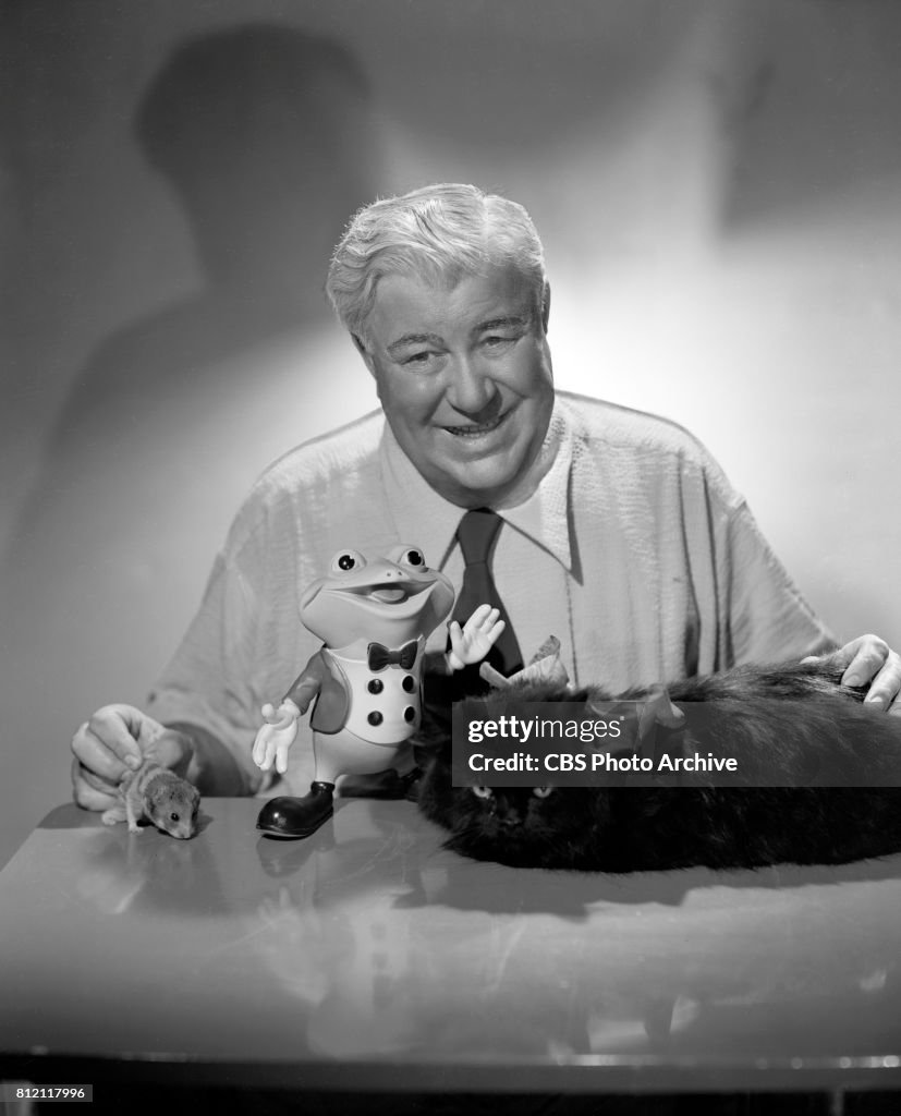 Ed Smiling Portrait of Ed McConnell, host of the CBS television children's... News ...