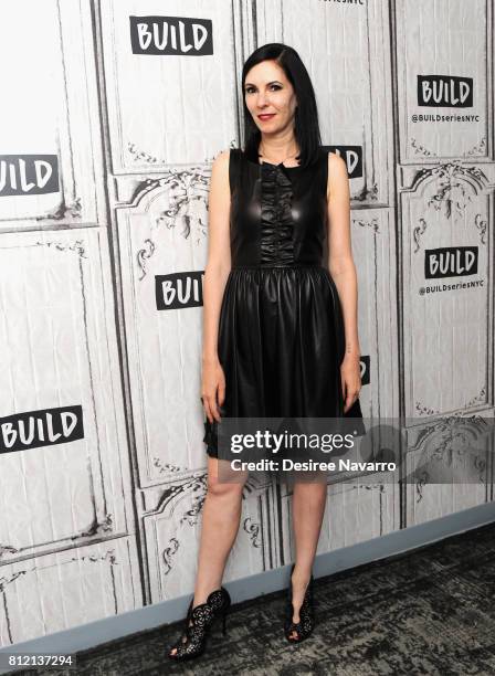 Author/actress Jill Kargman attends Build to discuss the TV Series 'Odd Mom Out' at Build Studio on July 10, 2017 in New York City.