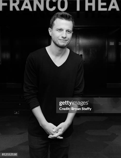 Magician Mat Franco unveils his namesake theater marquee as the showroom is renamed the Mat Franco Theater at The Linq Hotel & Casino on July 10,...