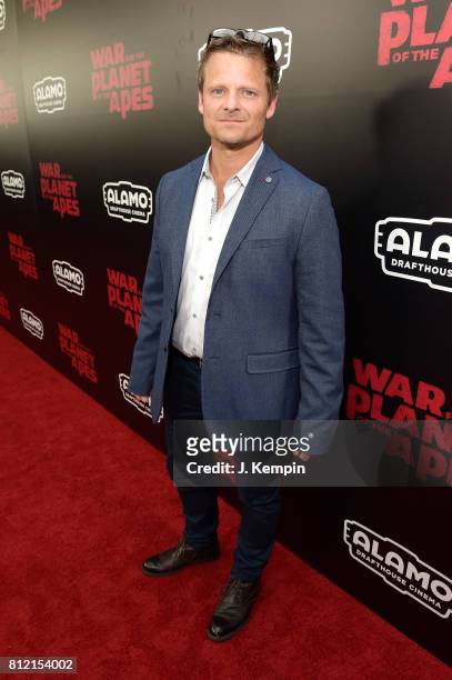 Steve Zahn attends "War for the Planet Of The Apes" premiere at SVA Theater on July 10, 2017 in New York City.