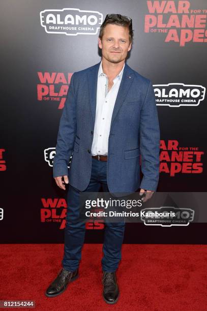 Steve Zahn attends the "War For The Planet Of The Apes" New York Premiere at SVA Theater on July 10, 2017 in New York City.