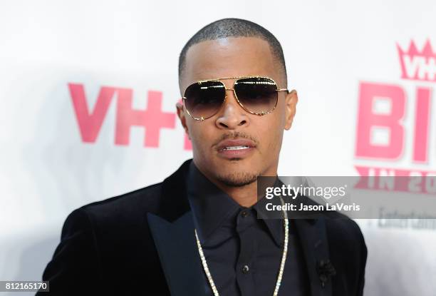 Rapper T.I. Attends the VH1 Big In 2015 with Entertainment Weekly Awards at Pacific Design Center on November 15, 2015 in West Hollywood, California.