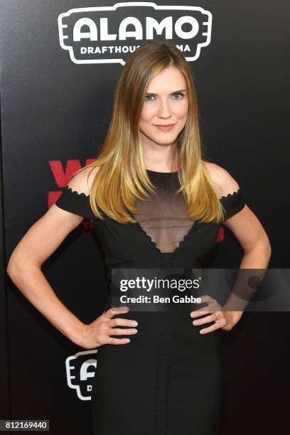 Actress Sara Canning attends the "War for the Planet Of The Apes" New York Premiere at SVA Theater on July 10, 2017 in New York City.