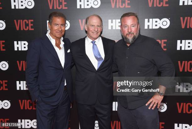 Chairman and Chief Executive Officer of HBO, Richard Plepler, consulting producer Richard N. Haass and executive producer Shane Smith attend the...