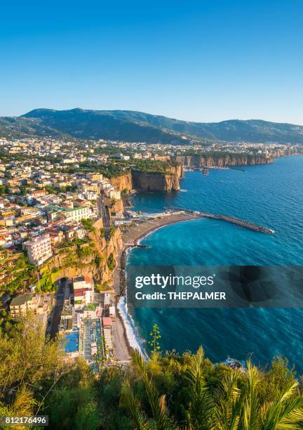 amalfi coast - sorrento - sorrento italy stock pictures, royalty-free photos & images