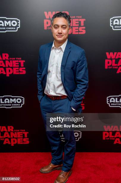 Alessandro Juliani attends "War For The Planet Of The Apes" New York Premiere at SVA Theater on July 10, 2017 in New York City.