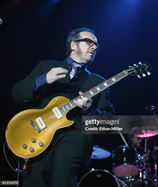45 The Police And Elvis Costello In Concert At The Mgm Grand Stock