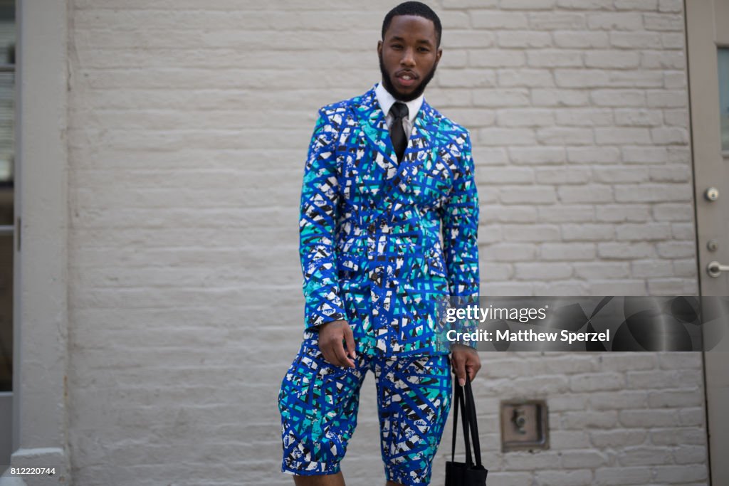 Street Style - NYFW: Men's July 2017 - Day 1